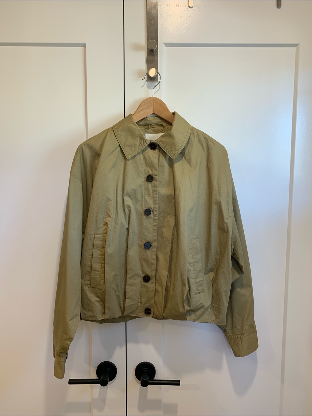 Zara bubble hem jacket